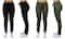 Galaxy By Harvic Loose Fit Cotton Stretch Twill Women's Cargo Joggers 2 Pack